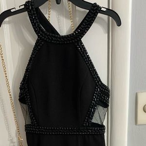 black gb formal dress